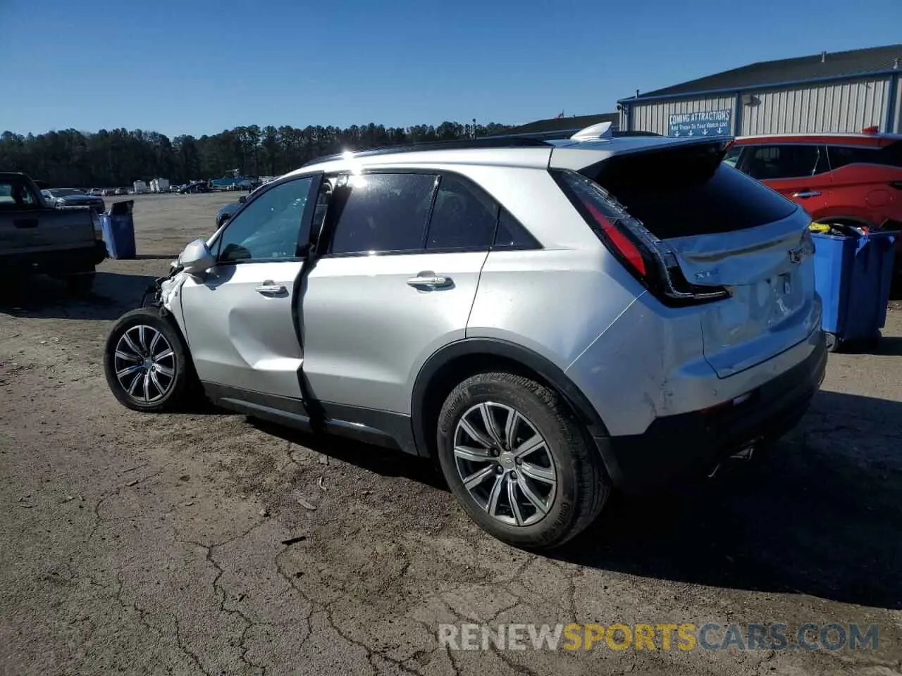 2 Photograph of a damaged car 1GYFZER48LF069887 CADILLAC XT4 2020