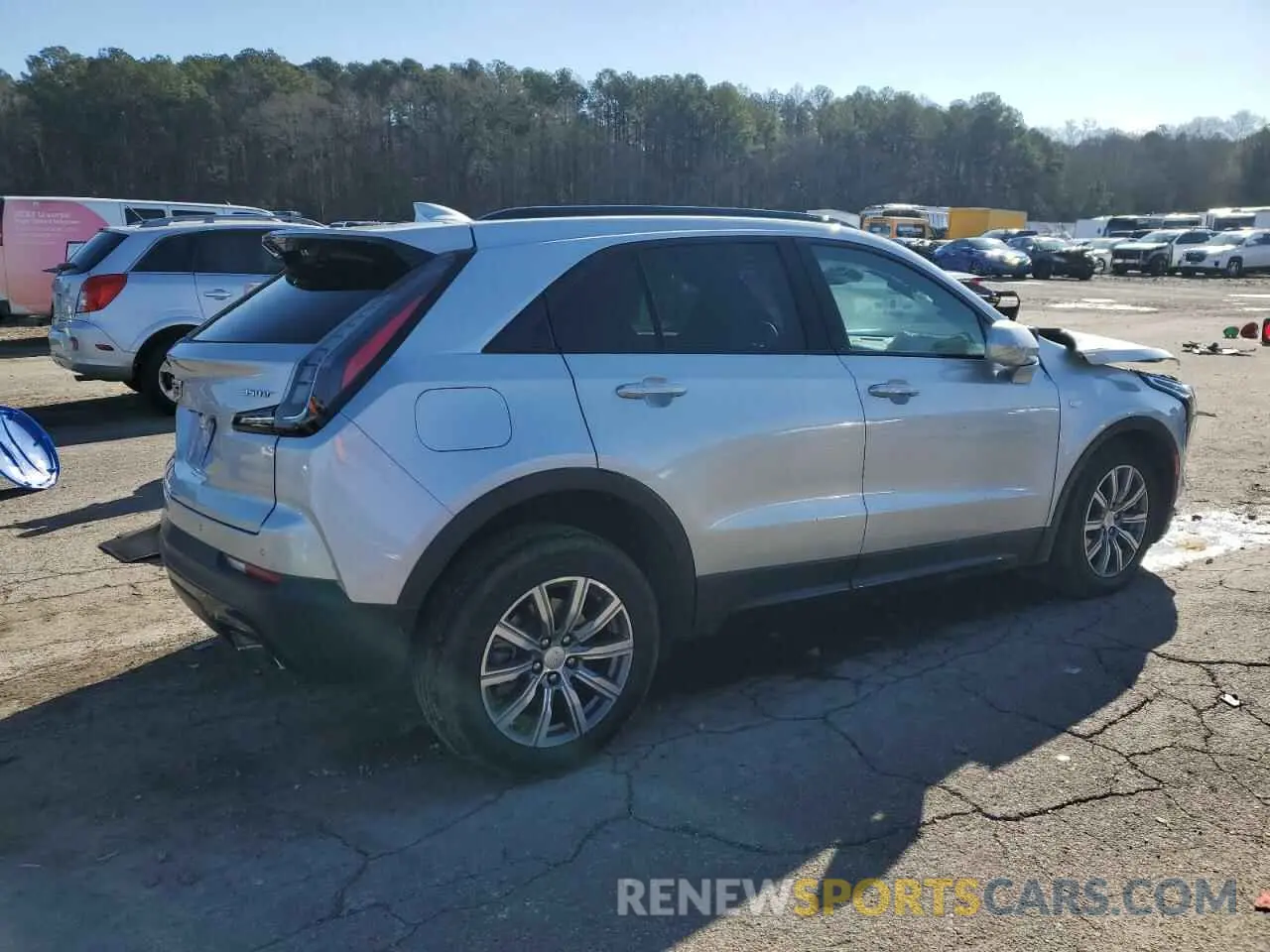 3 Photograph of a damaged car 1GYFZER48LF069887 CADILLAC XT4 2020