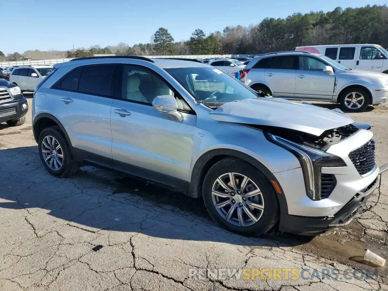 4 Photograph of a damaged car 1GYFZER48LF069887 CADILLAC XT4 2020
