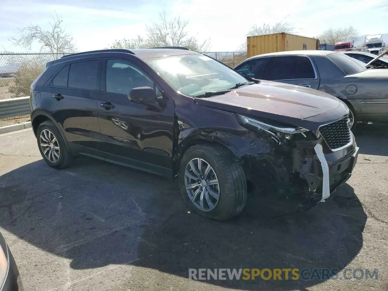 4 Фотография поврежденного автомобиля 1GYFZER48LF112432 CADILLAC XT4 2020