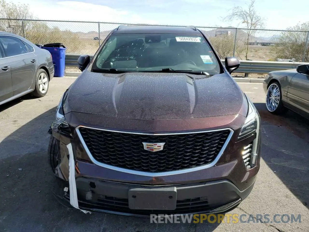 5 Фотография поврежденного автомобиля 1GYFZER48LF112432 CADILLAC XT4 2020