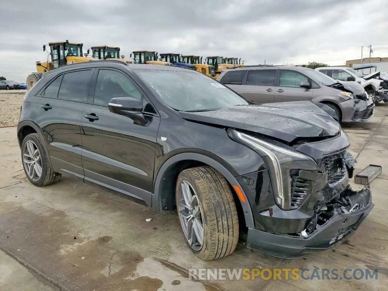 4 Photograph of a damaged car 1GYFZFR40LF019359 CADILLAC XT4 2020