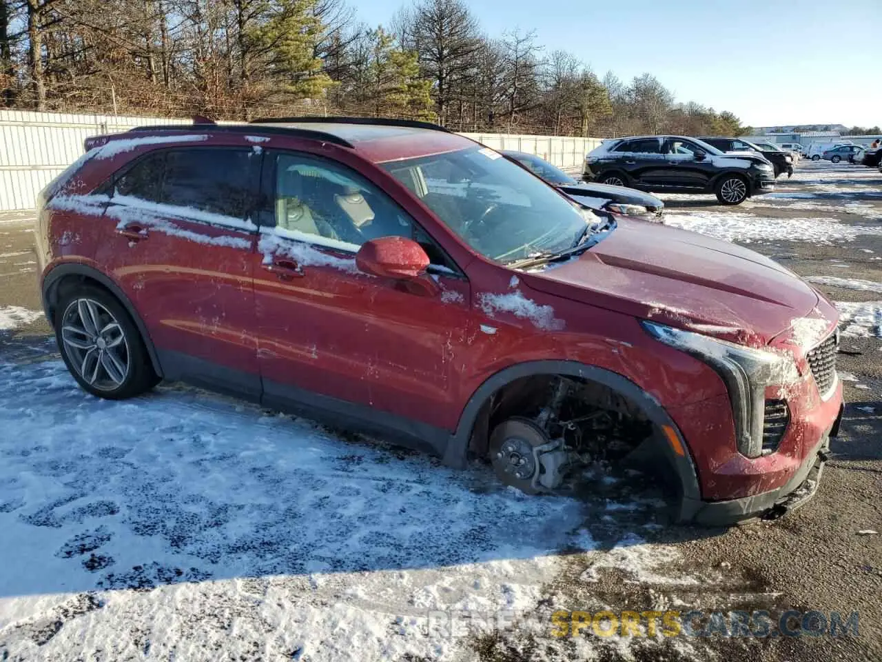 4 Фотография поврежденного автомобиля 1GYFZFR45LF071151 CADILLAC XT4 2020