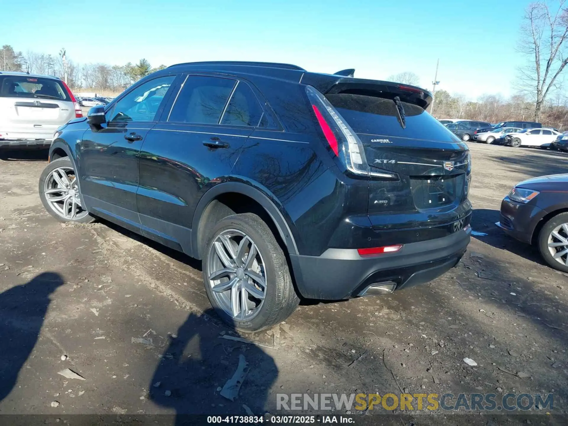 3 Photograph of a damaged car 1GYFZFR48LF076263 CADILLAC XT4 2020