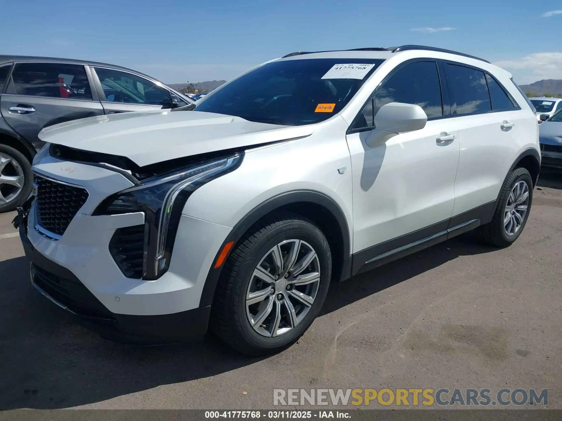 2 Photograph of a damaged car 1GYFZFR48LF122917 CADILLAC XT4 2020
