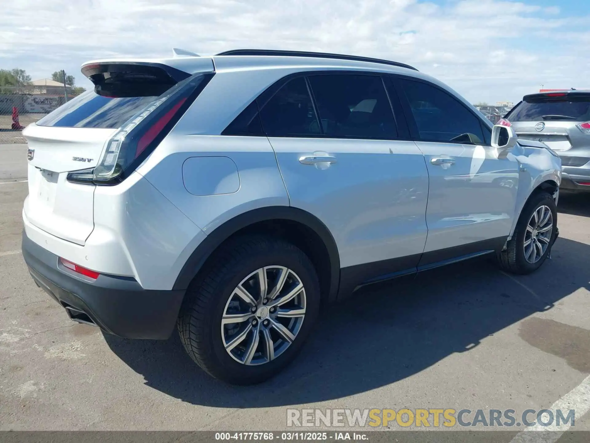 4 Photograph of a damaged car 1GYFZFR48LF122917 CADILLAC XT4 2020