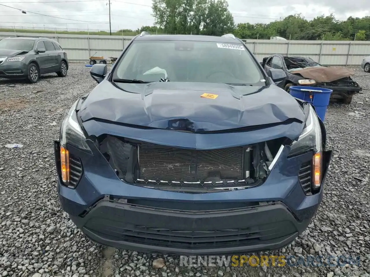 5 Photograph of a damaged car 1GYAZAR40MF019280 CADILLAC XT4 2021