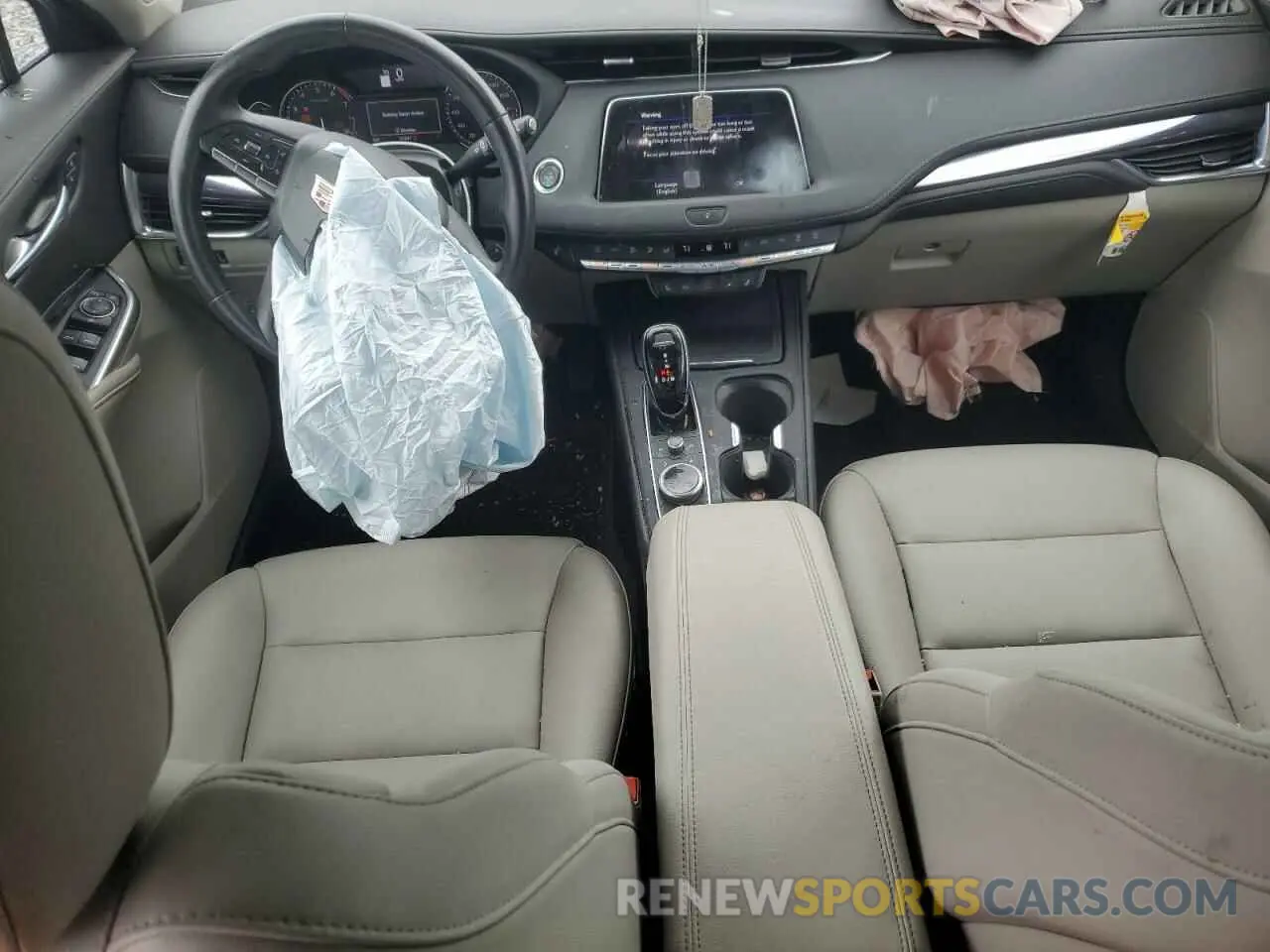 8 Photograph of a damaged car 1GYAZAR40MF019280 CADILLAC XT4 2021