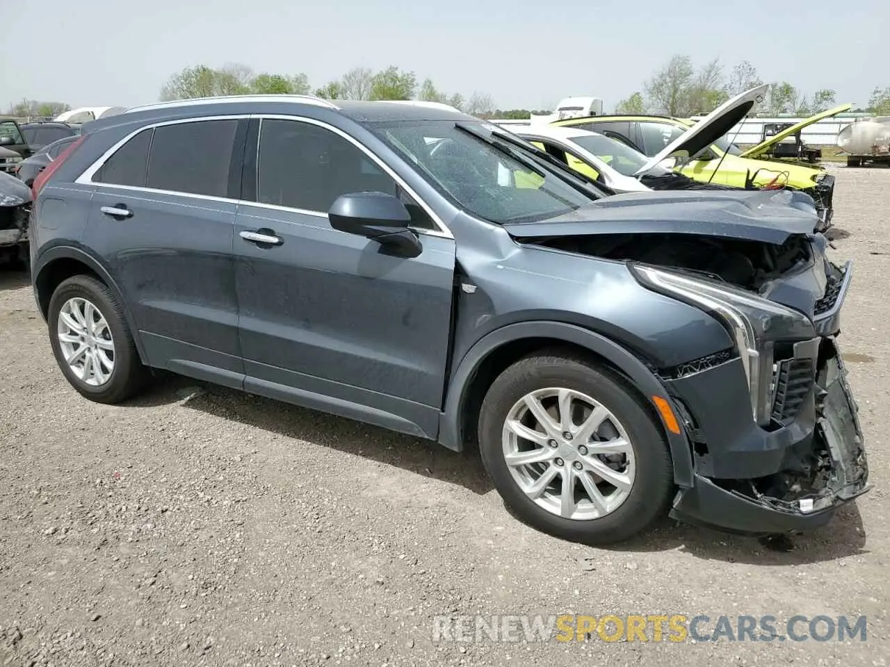 4 Photograph of a damaged car 1GYAZAR45MF000983 CADILLAC XT4 2021