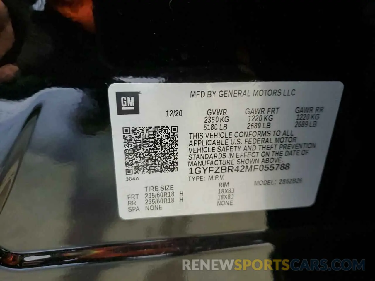 13 Photograph of a damaged car 1GYFZBR42MF055788 CADILLAC XT4 2021