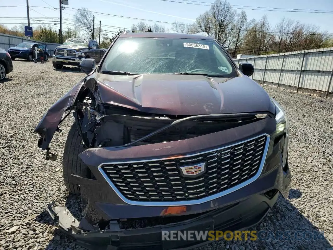 5 Photograph of a damaged car 1GYFZBR47MF022799 CADILLAC XT4 2021