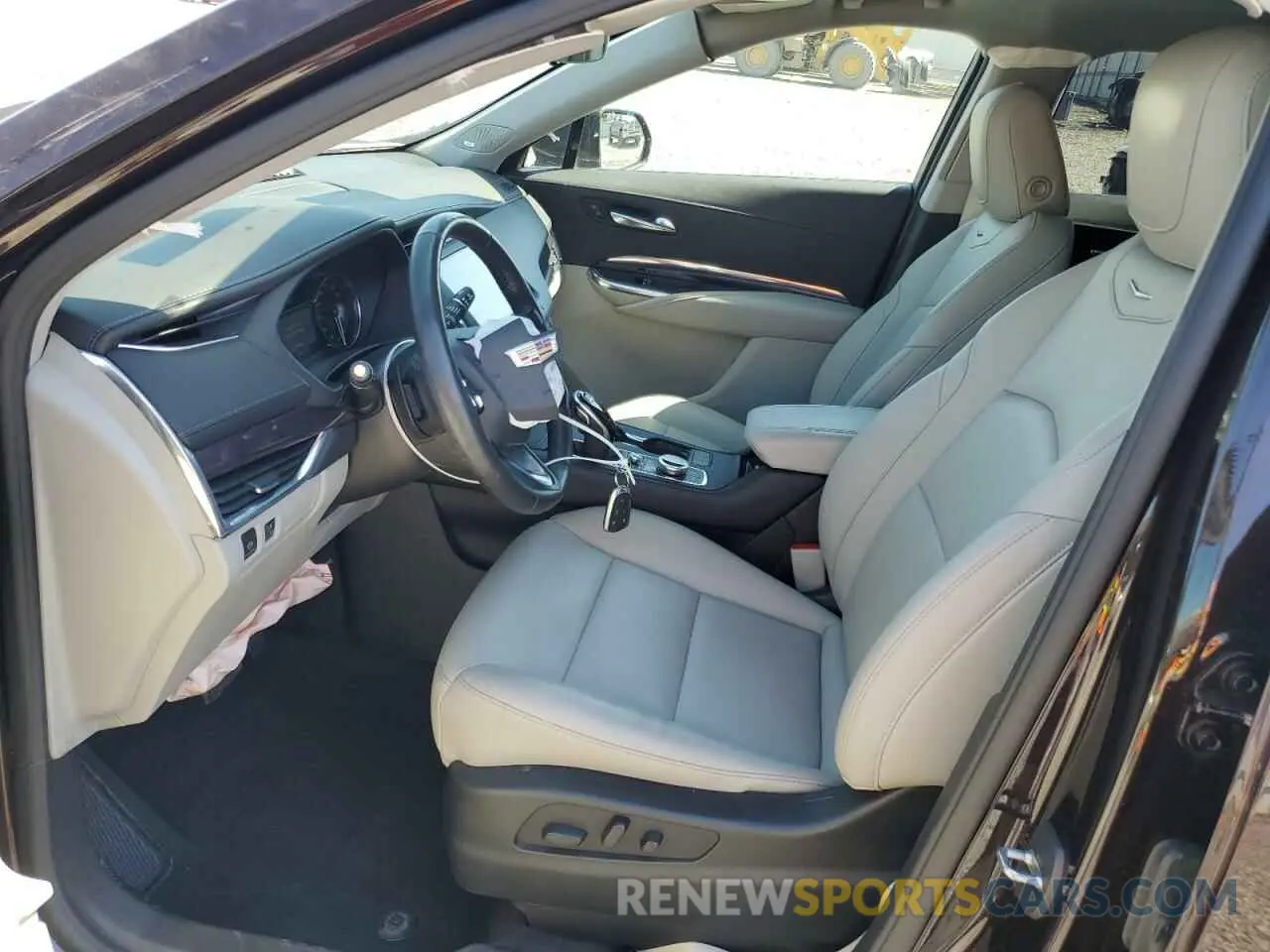 7 Photograph of a damaged car 1GYFZBR47MF022799 CADILLAC XT4 2021