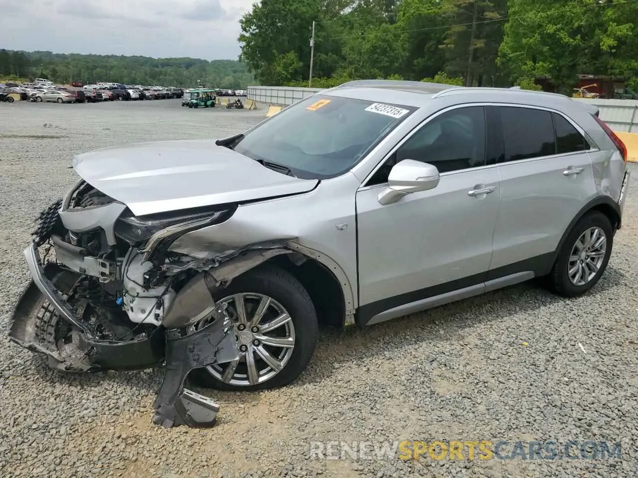 1 Фотография поврежденного автомобиля 1GYFZCR40MF000293 CADILLAC XT4 2021