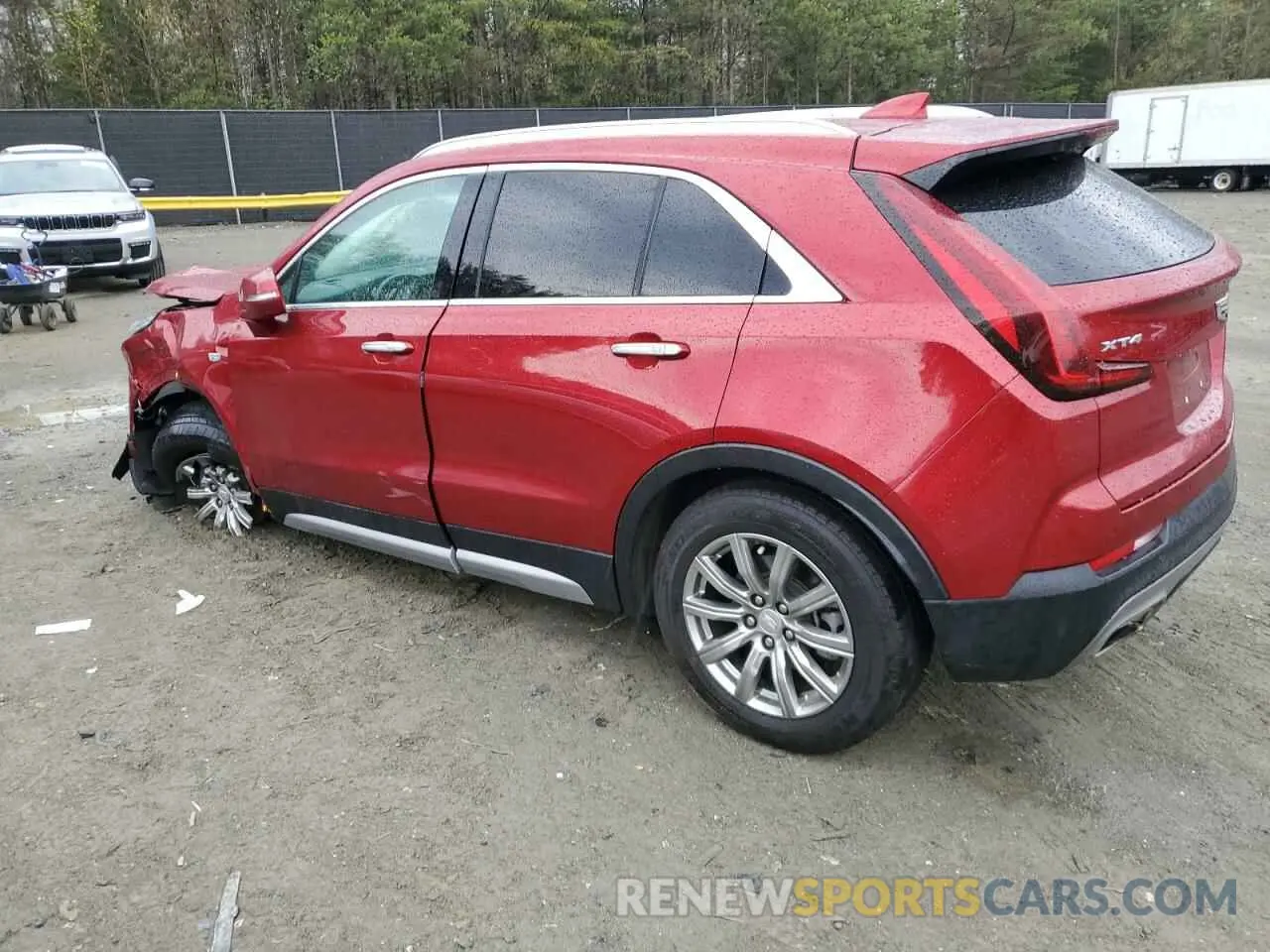 2 Photograph of a damaged car 1GYFZCR40MF011603 CADILLAC XT4 2021