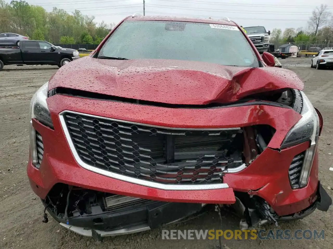 5 Photograph of a damaged car 1GYFZCR40MF011603 CADILLAC XT4 2021