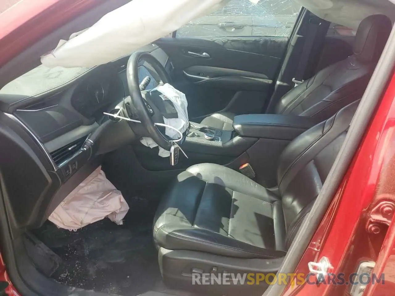 7 Photograph of a damaged car 1GYFZCR40MF011603 CADILLAC XT4 2021