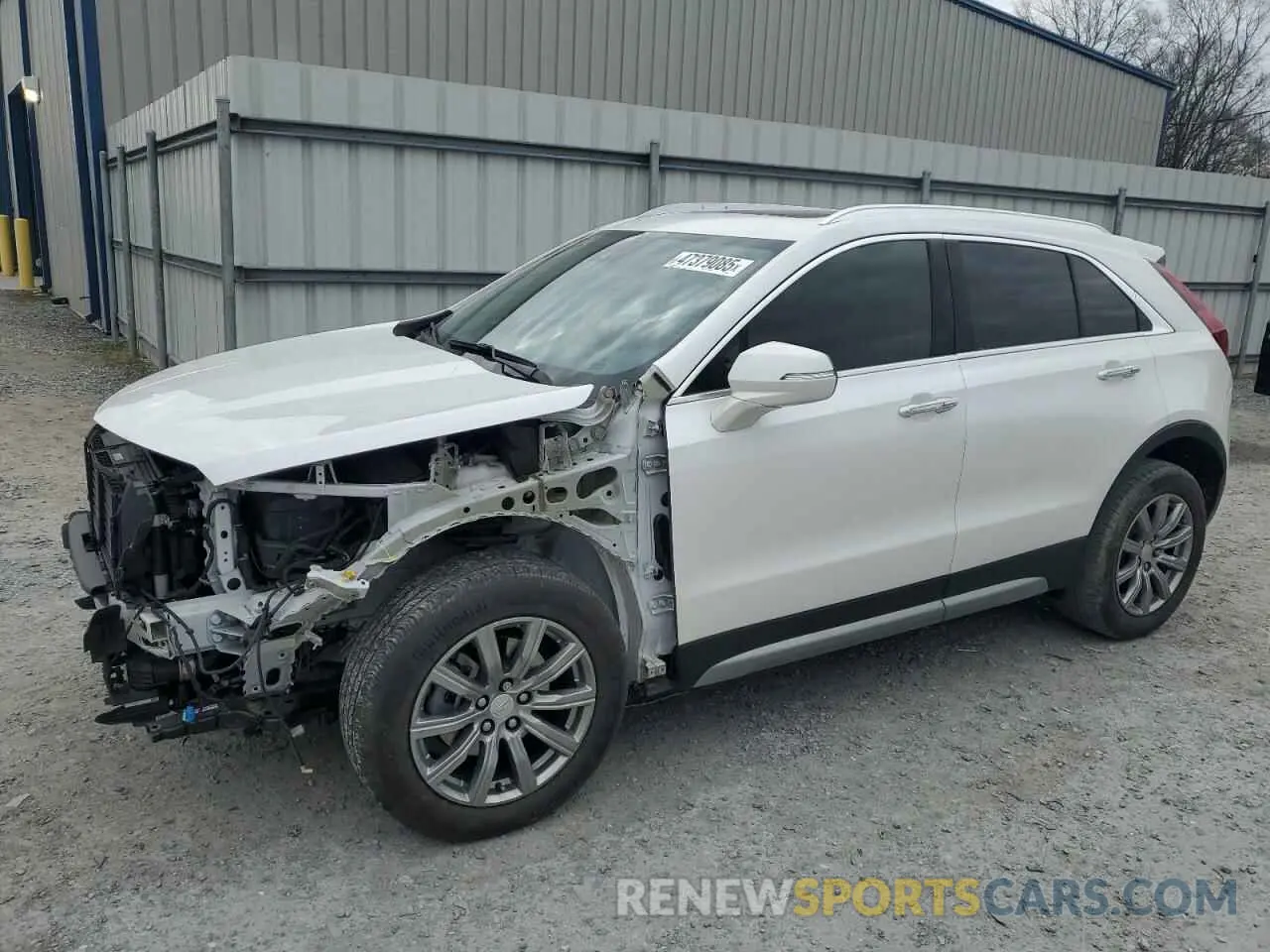 1 Фотография поврежденного автомобиля 1GYFZCR43MF032297 CADILLAC XT4 2021