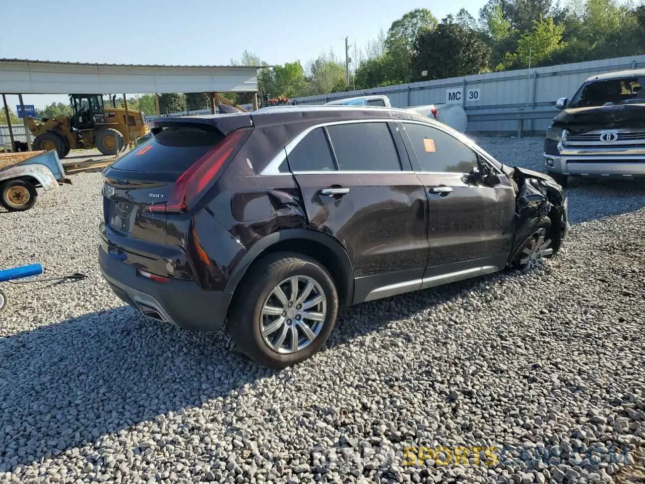 3 Фотография поврежденного автомобиля 1GYFZCR45MF002654 CADILLAC XT4 2021