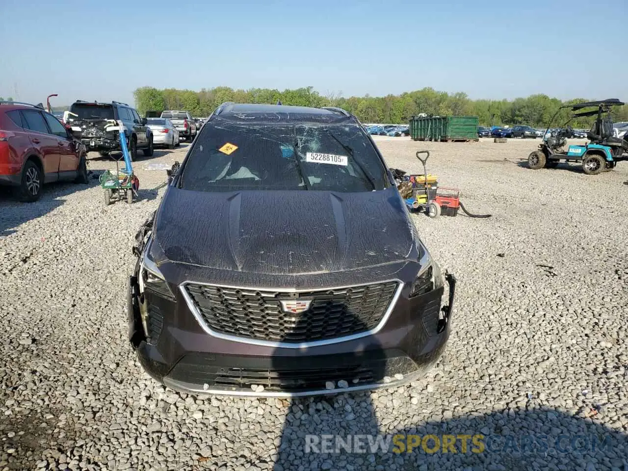 5 Фотография поврежденного автомобиля 1GYFZCR45MF002654 CADILLAC XT4 2021