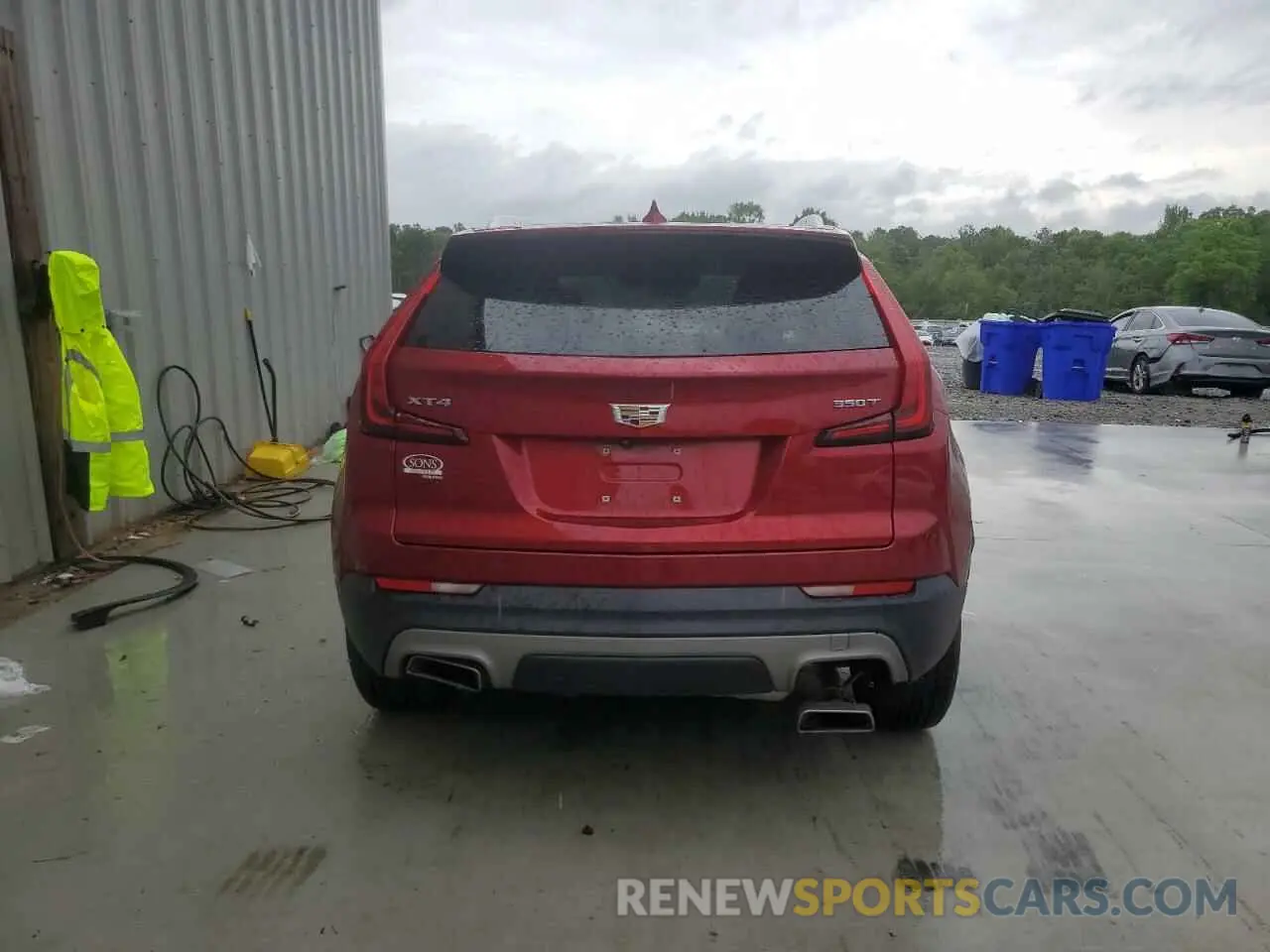 6 Фотография поврежденного автомобиля 1GYFZCR45MF040921 CADILLAC XT4 2021