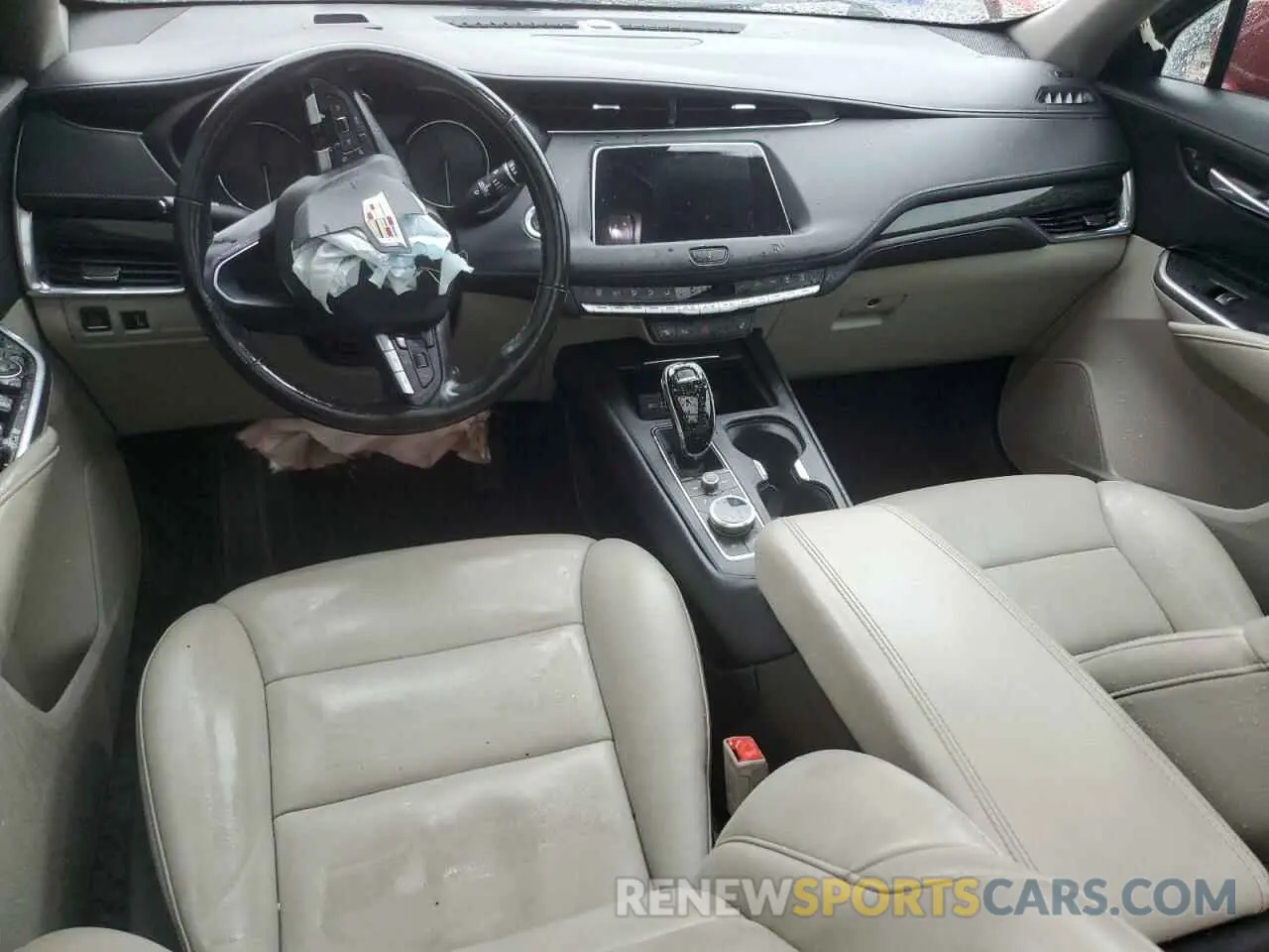 8 Фотография поврежденного автомобиля 1GYFZCR45MF040921 CADILLAC XT4 2021