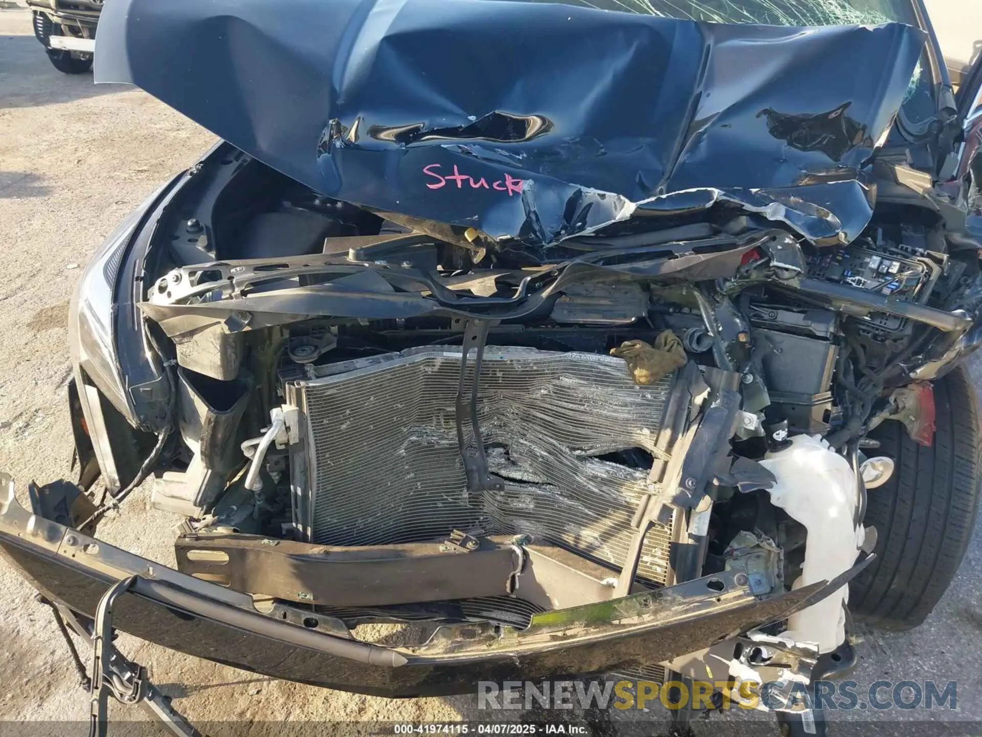 10 Photograph of a damaged car 1GYFZCR47MF000064 CADILLAC XT4 2021