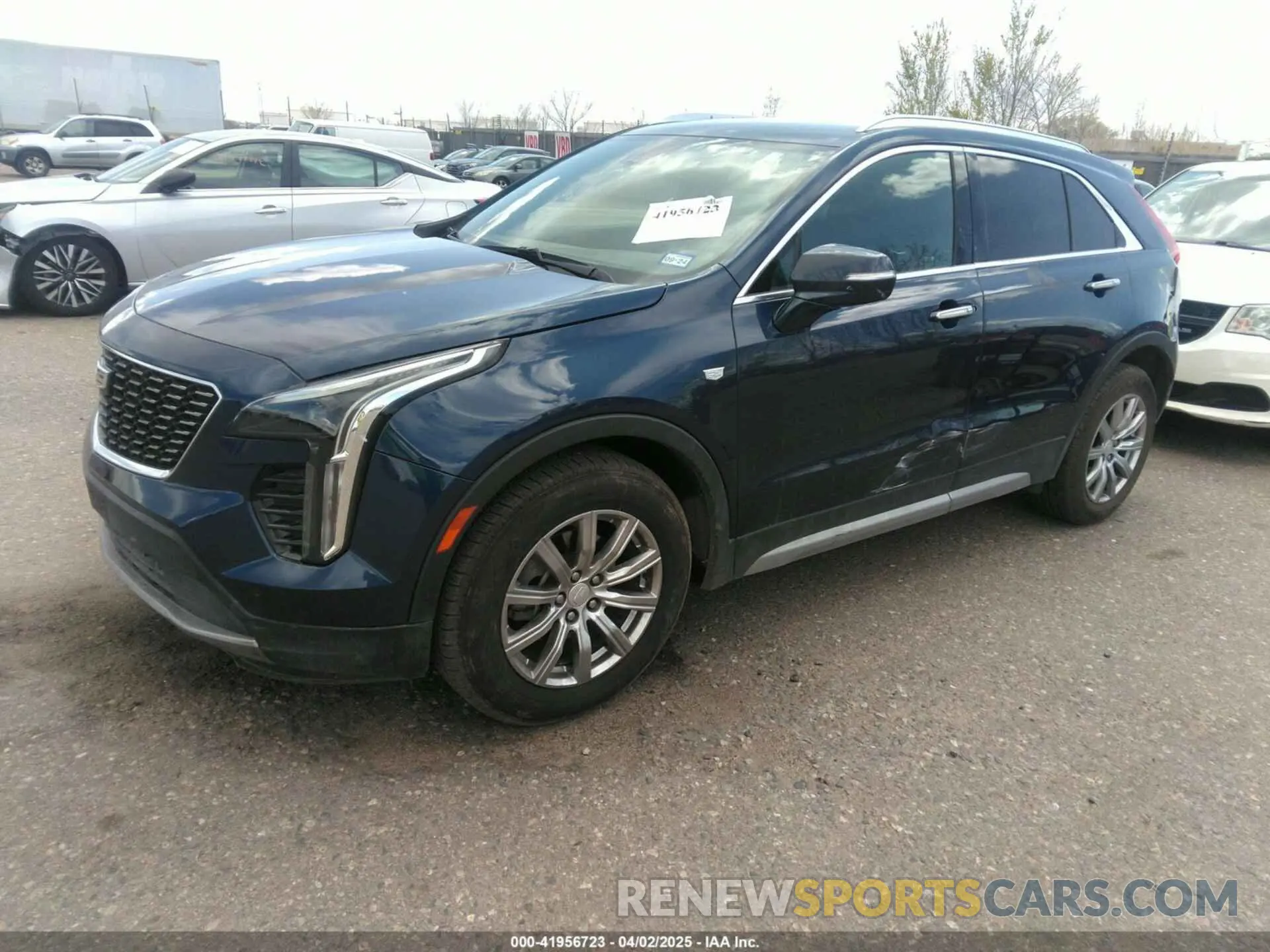 2 Photograph of a damaged car 1GYFZCR48MF004009 CADILLAC XT4 2021