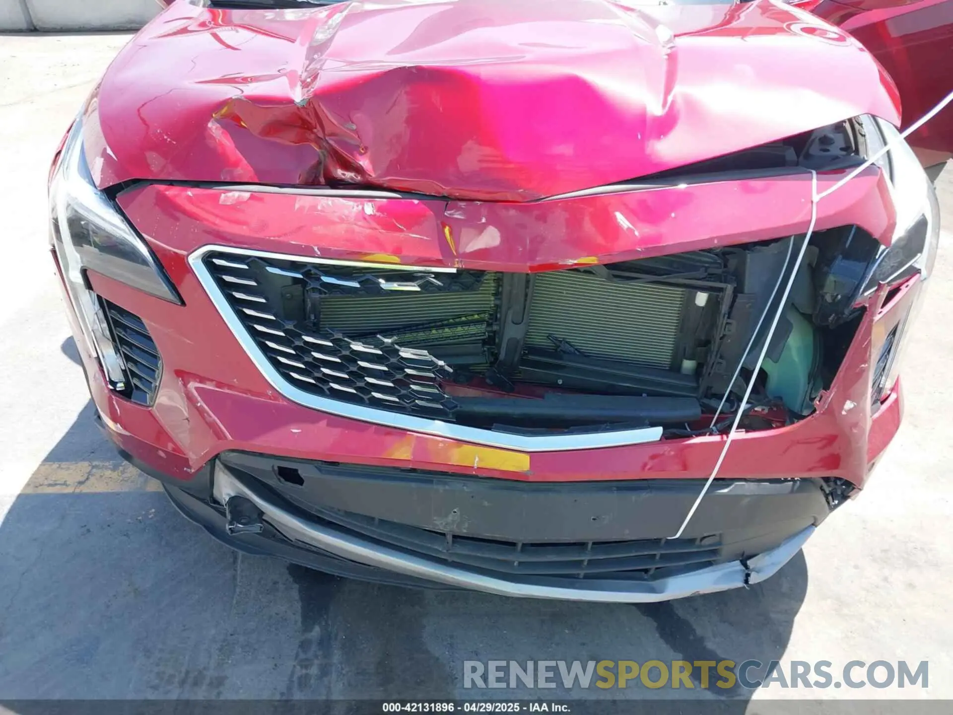 6 Фотография поврежденного автомобиля 1GYFZCR48MF004849 CADILLAC XT4 2021