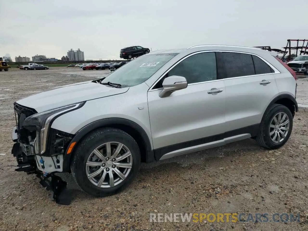 1 Photograph of a damaged car 1GYFZCR48MF083164 CADILLAC XT4 2021