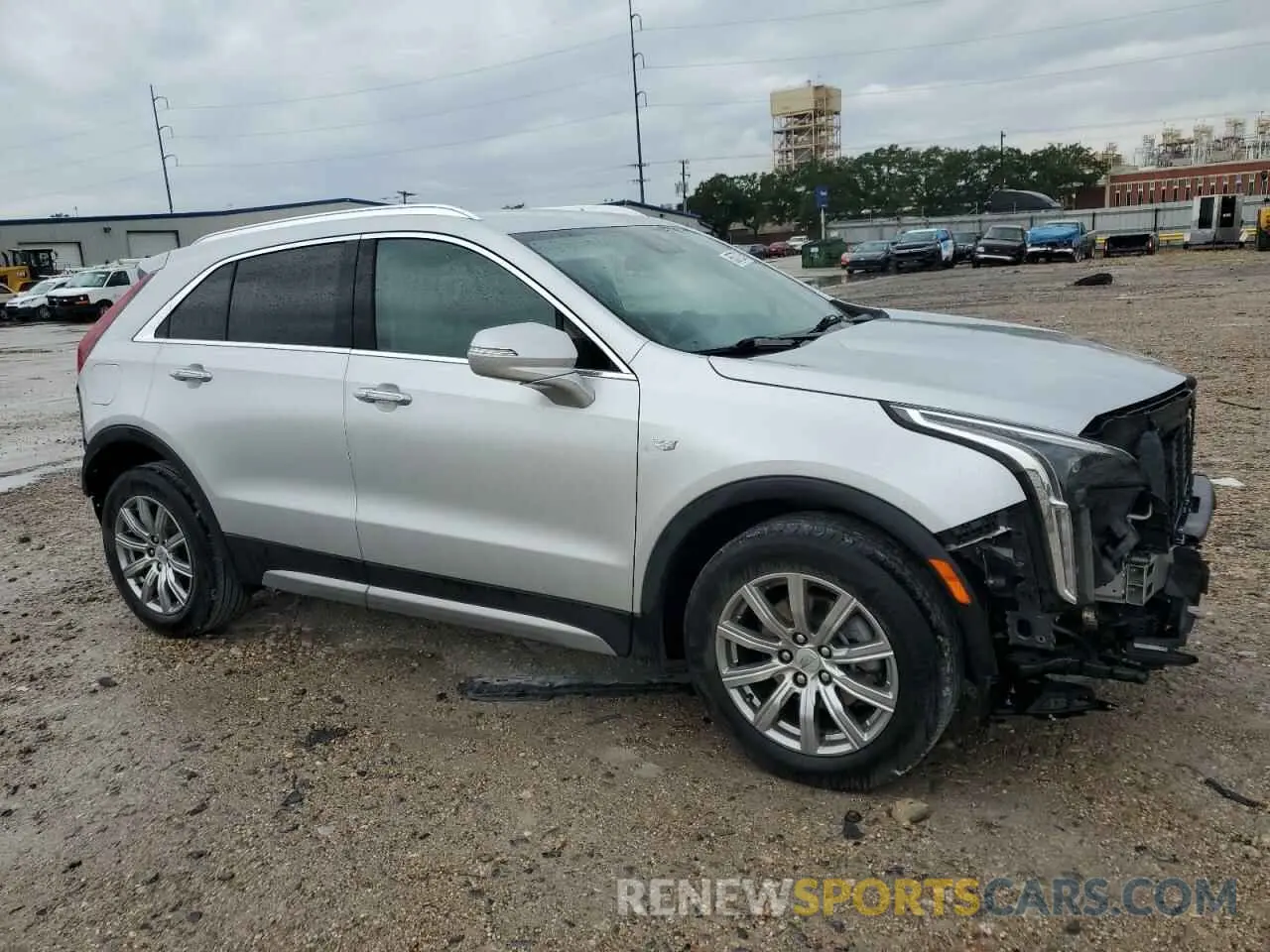 4 Photograph of a damaged car 1GYFZCR48MF083164 CADILLAC XT4 2021
