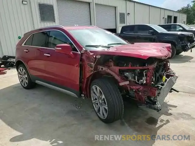 14 Photograph of a damaged car 1GYFZDR40MF001255 CADILLAC XT4 2021