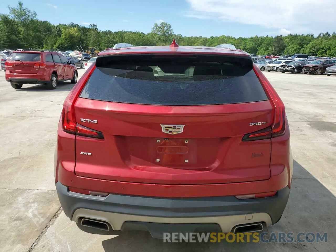 6 Photograph of a damaged car 1GYFZDR40MF001255 CADILLAC XT4 2021