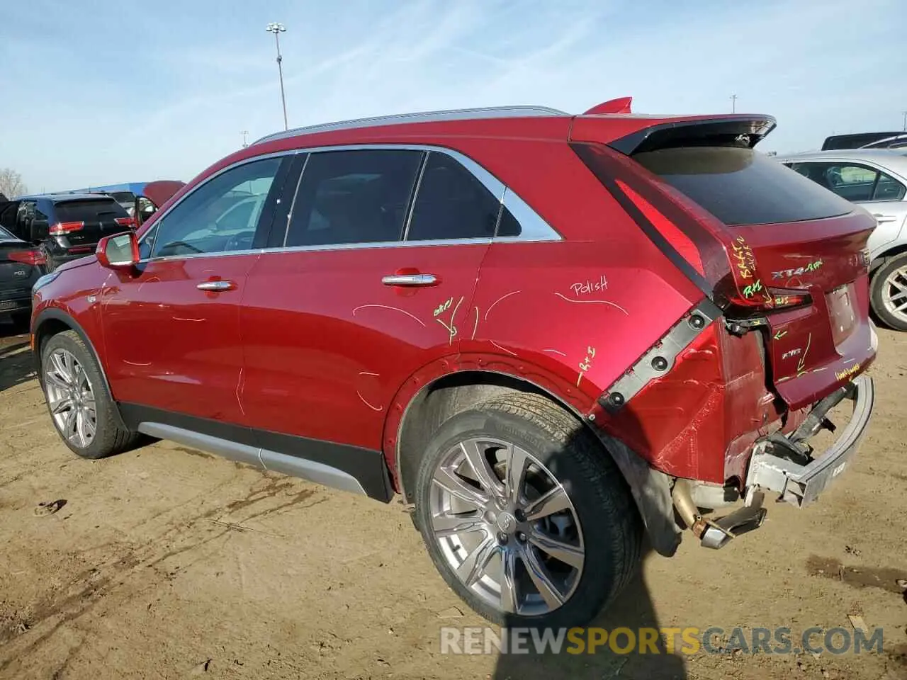 2 Фотография поврежденного автомобиля 1GYFZDR43MF016770 CADILLAC XT4 2021