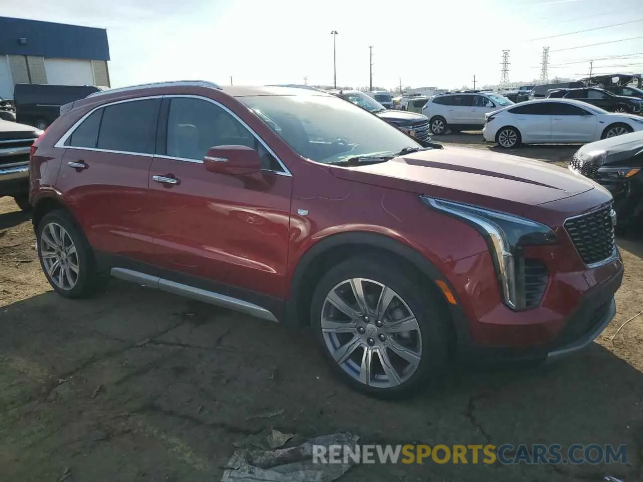 4 Фотография поврежденного автомобиля 1GYFZDR43MF016770 CADILLAC XT4 2021