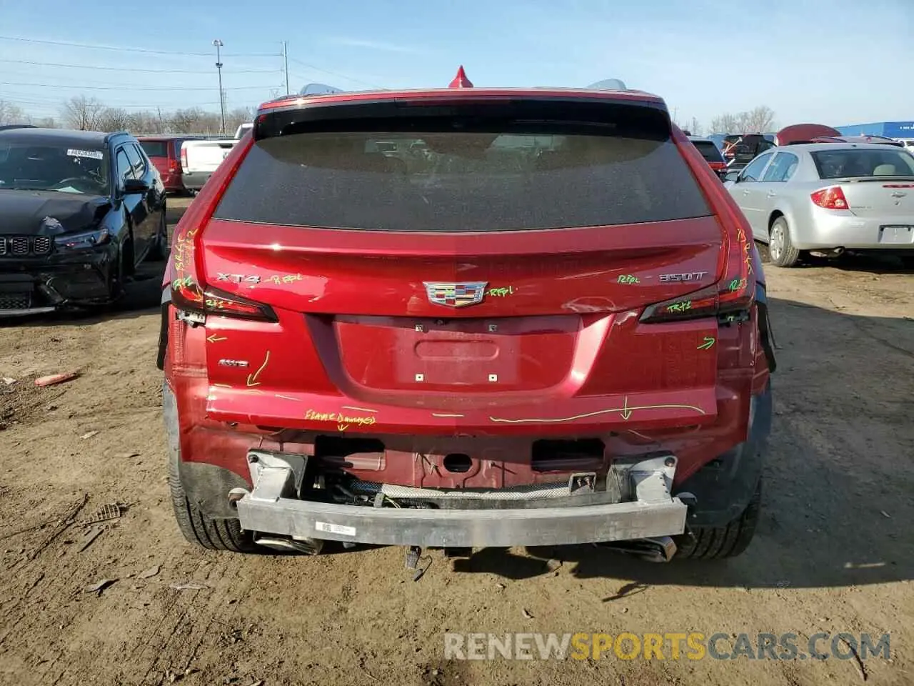6 Фотография поврежденного автомобиля 1GYFZDR43MF016770 CADILLAC XT4 2021