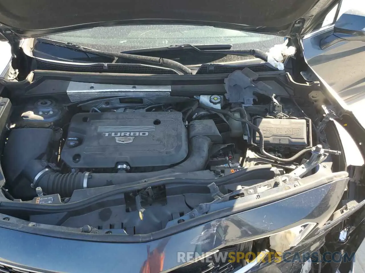 14 Photograph of a damaged car 1GYFZDR47MF002175 CADILLAC XT4 2021