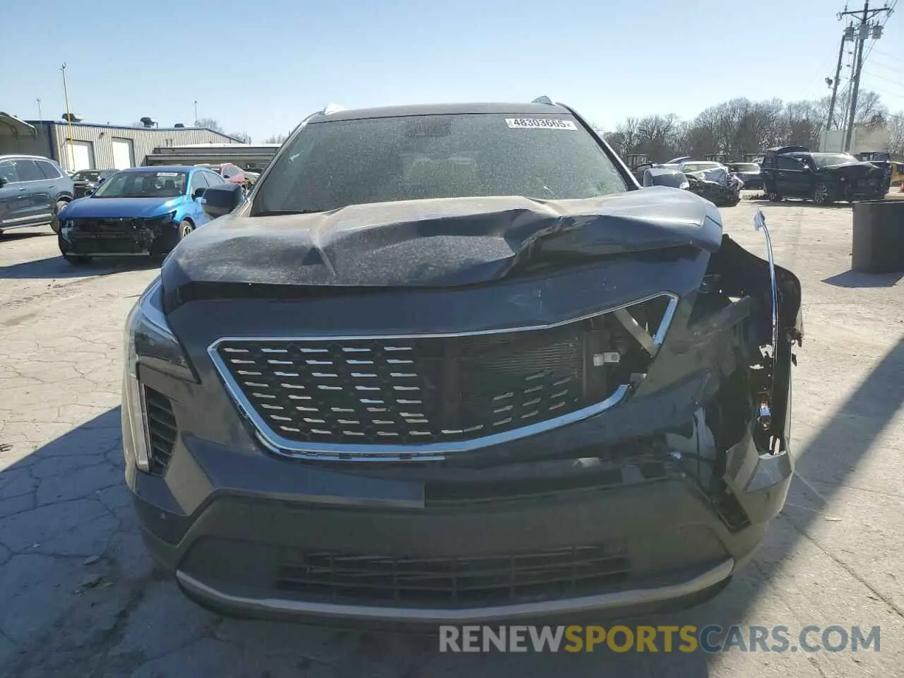 5 Photograph of a damaged car 1GYFZDR47MF002175 CADILLAC XT4 2021