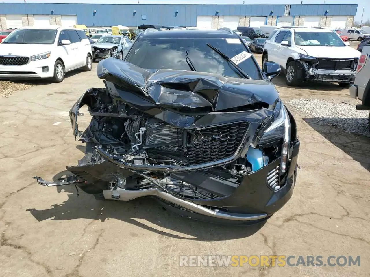 5 Photograph of a damaged car 1GYFZDR48MF081095 CADILLAC XT4 2021