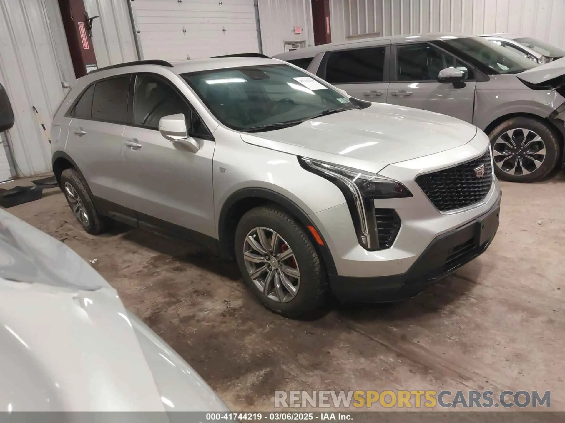 1 Фотография поврежденного автомобиля 1GYFZER40MF061378 CADILLAC XT4 2021