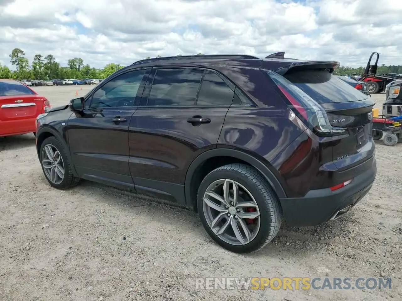 2 Photograph of a damaged car 1GYFZER43MF001188 CADILLAC XT4 2021