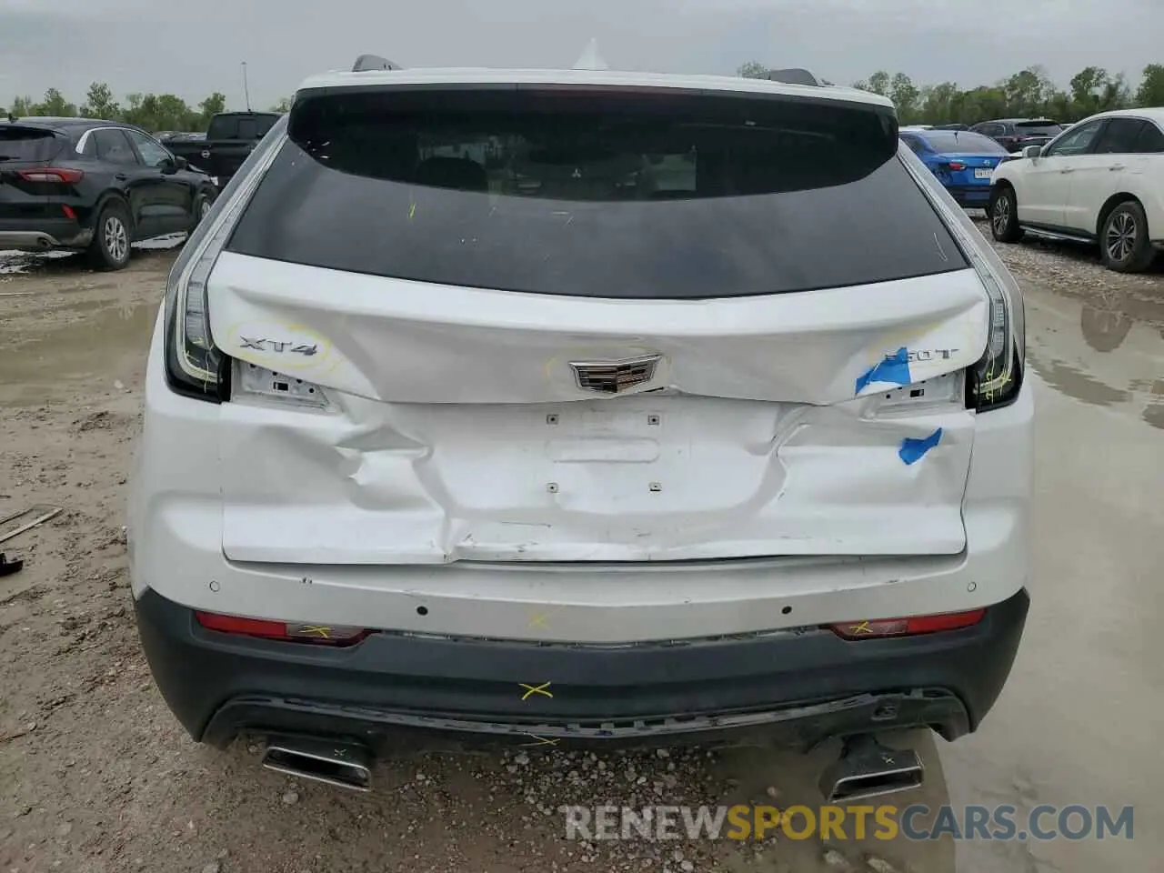 6 Photograph of a damaged car 1GYFZER47MF018866 CADILLAC XT4 2021