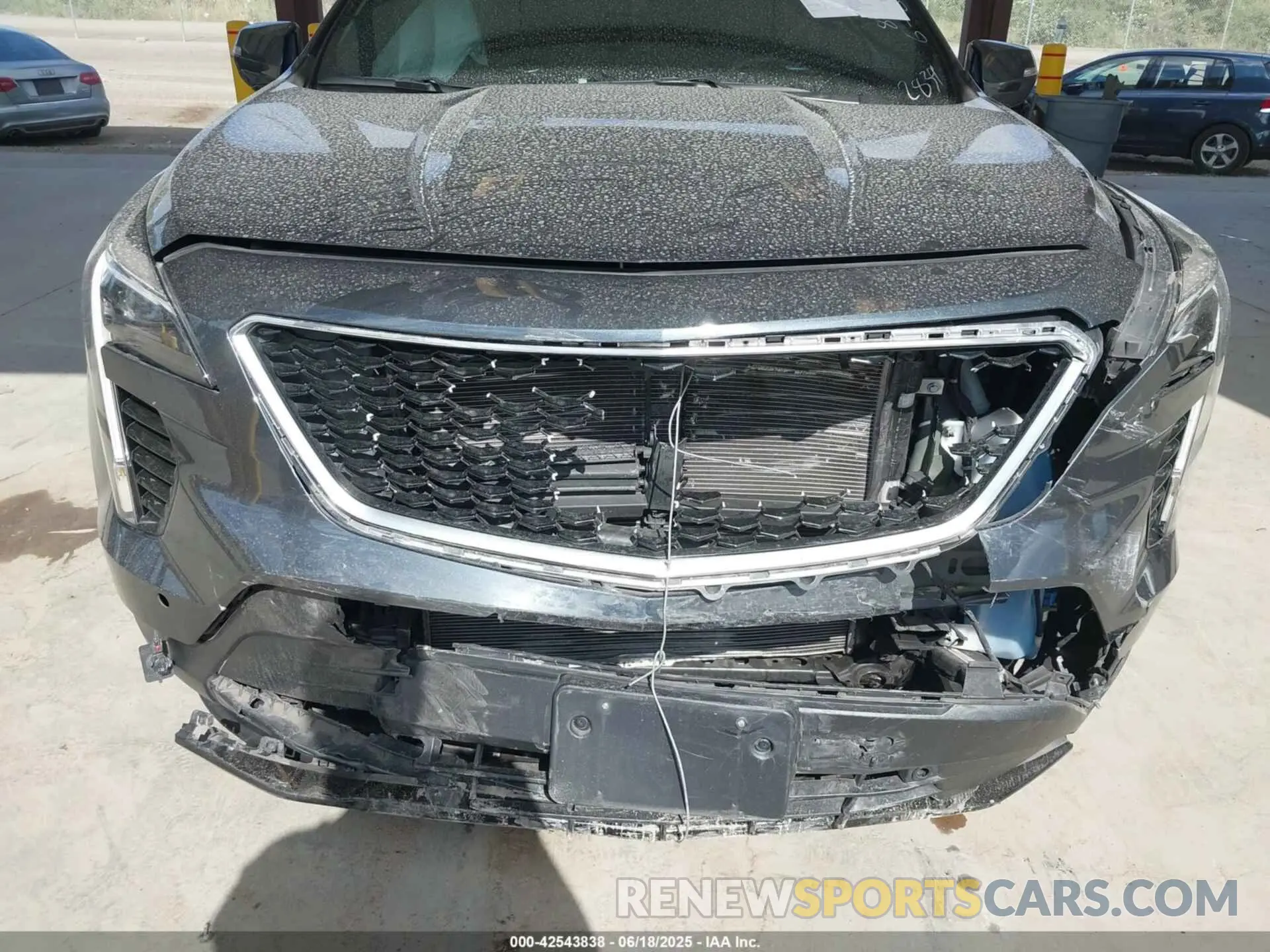 6 Photograph of a damaged car 1GYFZFR40MF032839 CADILLAC XT4 2021