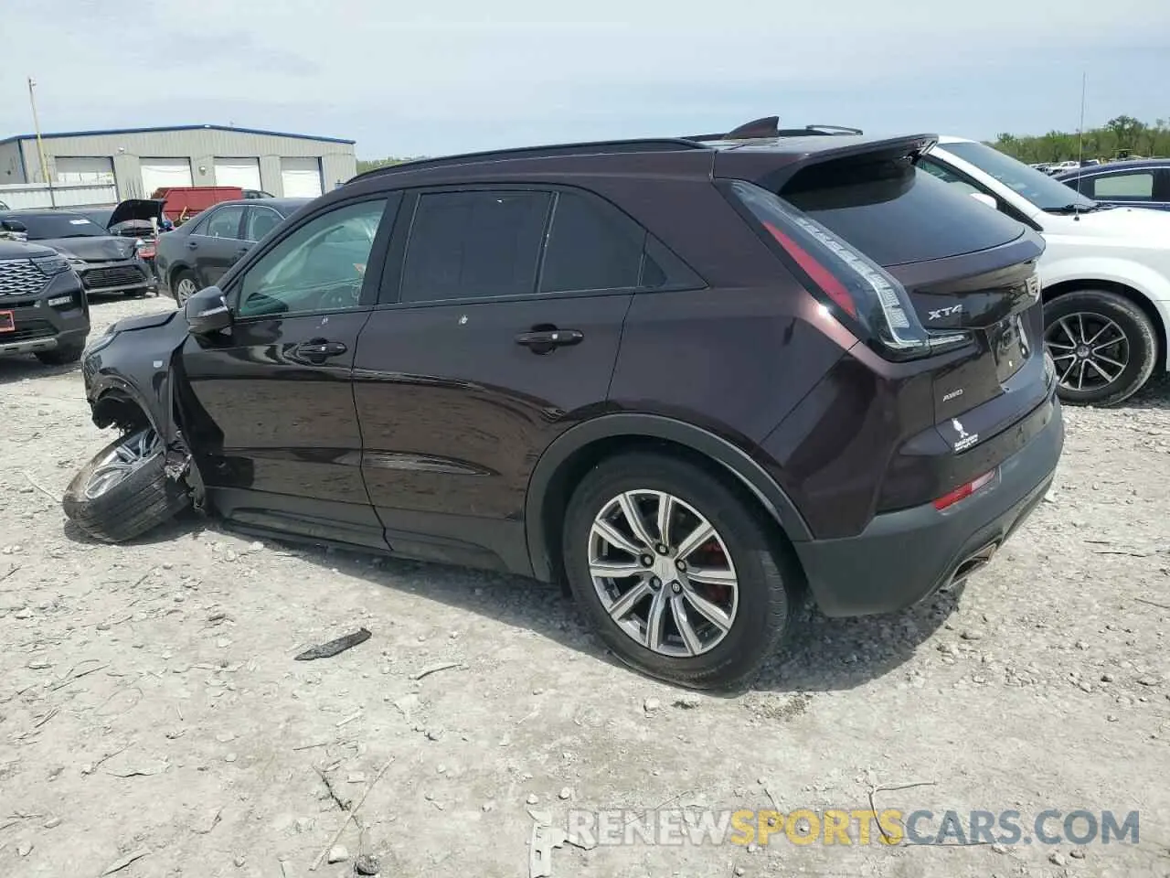 2 Фотография поврежденного автомобиля 1GYFZFR41MF036477 CADILLAC XT4 2021