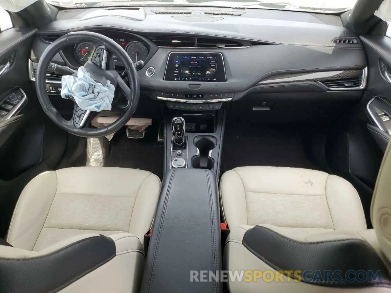 8 Фотография поврежденного автомобиля 1GYFZFR41MF036477 CADILLAC XT4 2021