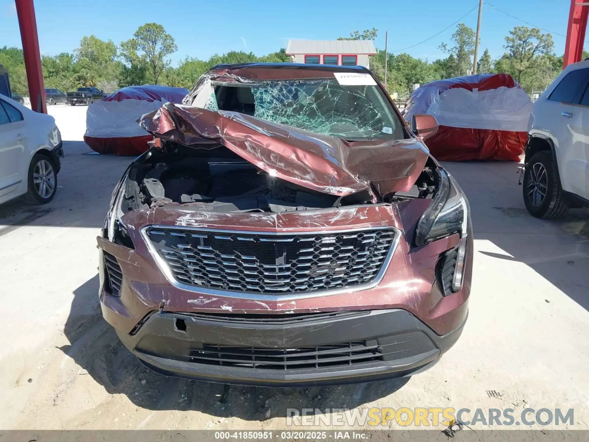 12 Photograph of a damaged car 1GYAZAR42NF162880 CADILLAC XT4 2022