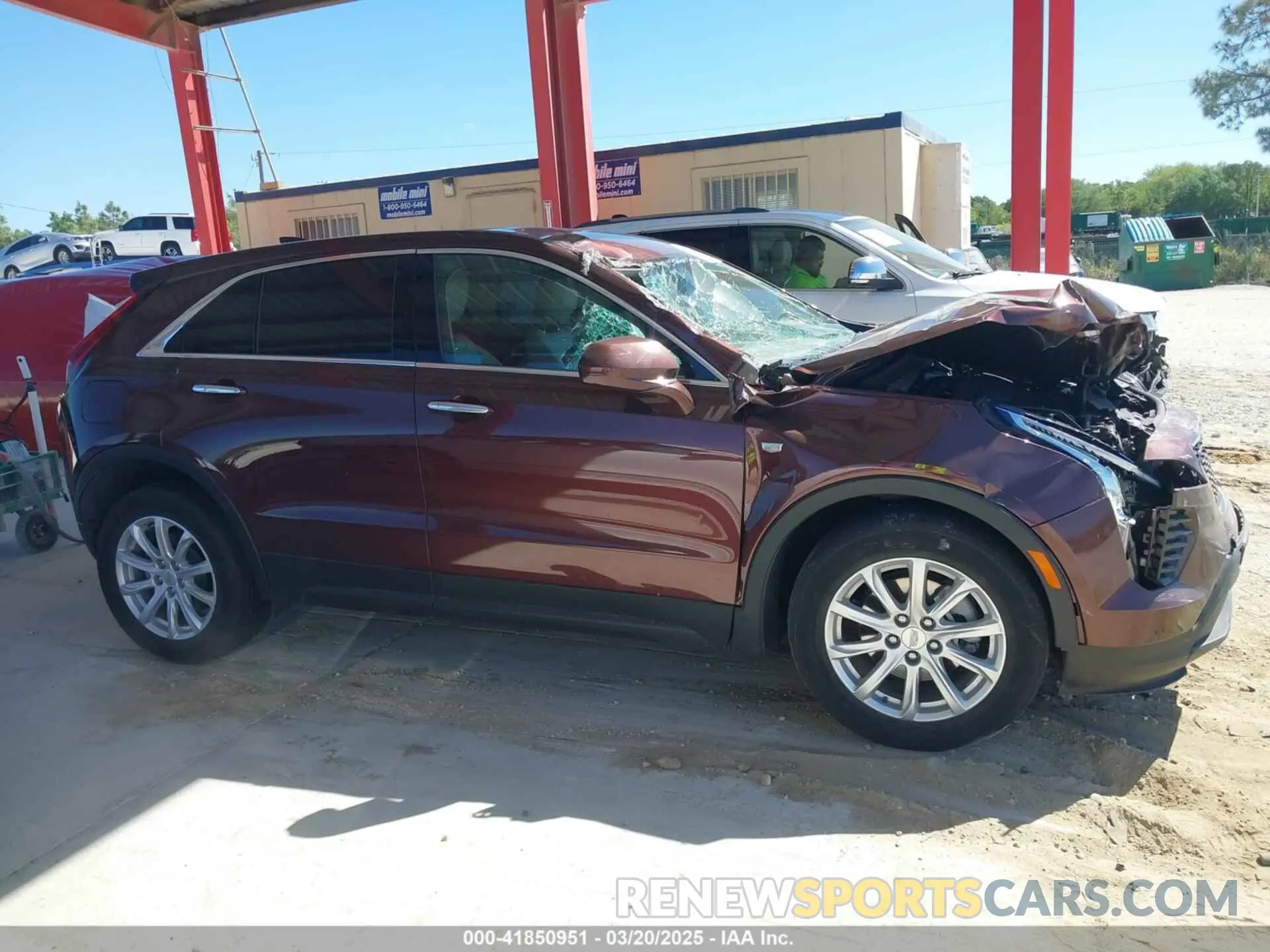 13 Photograph of a damaged car 1GYAZAR42NF162880 CADILLAC XT4 2022