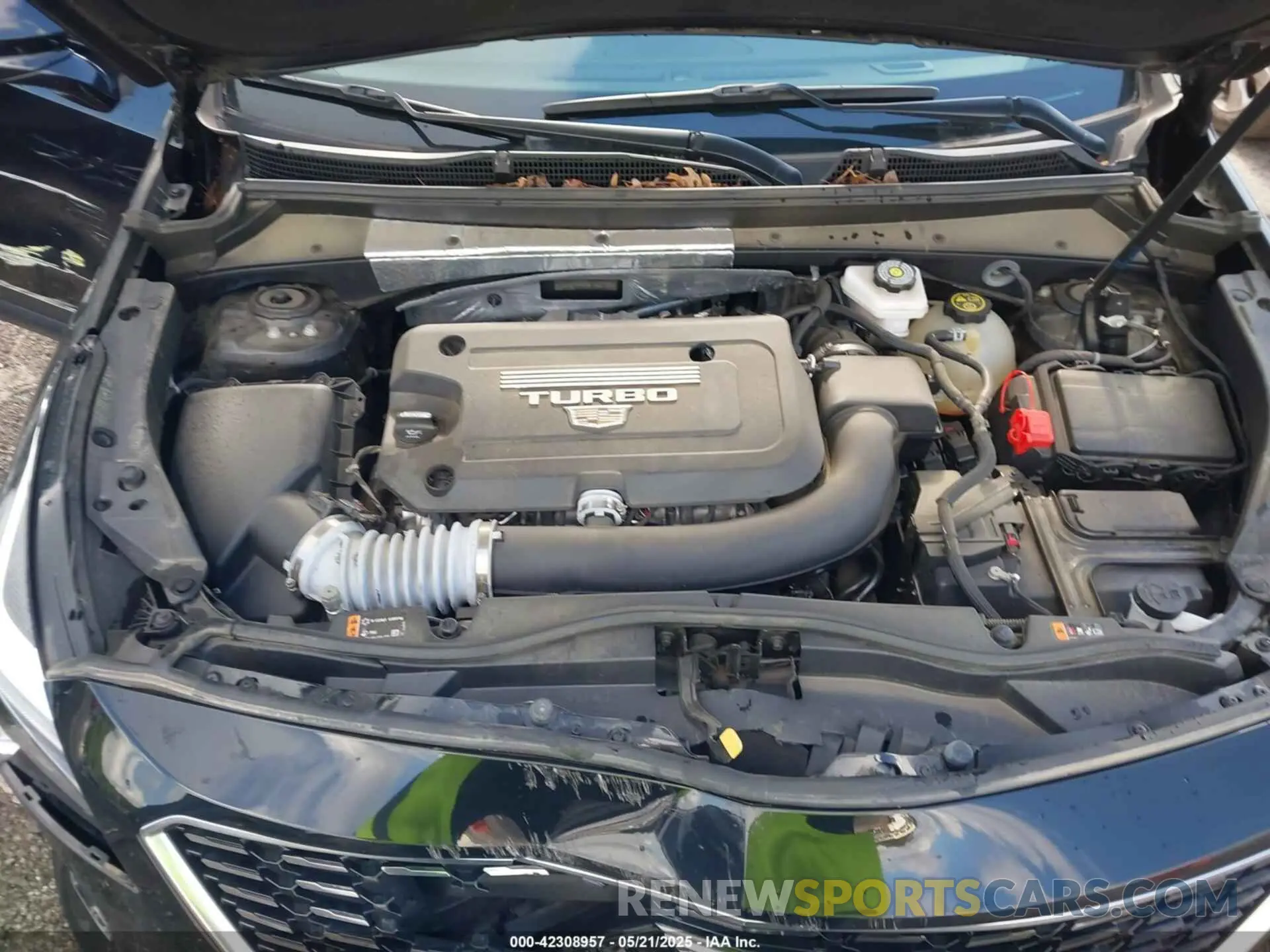 10 Photograph of a damaged car 1GYAZAR48NF162799 CADILLAC XT4 2022