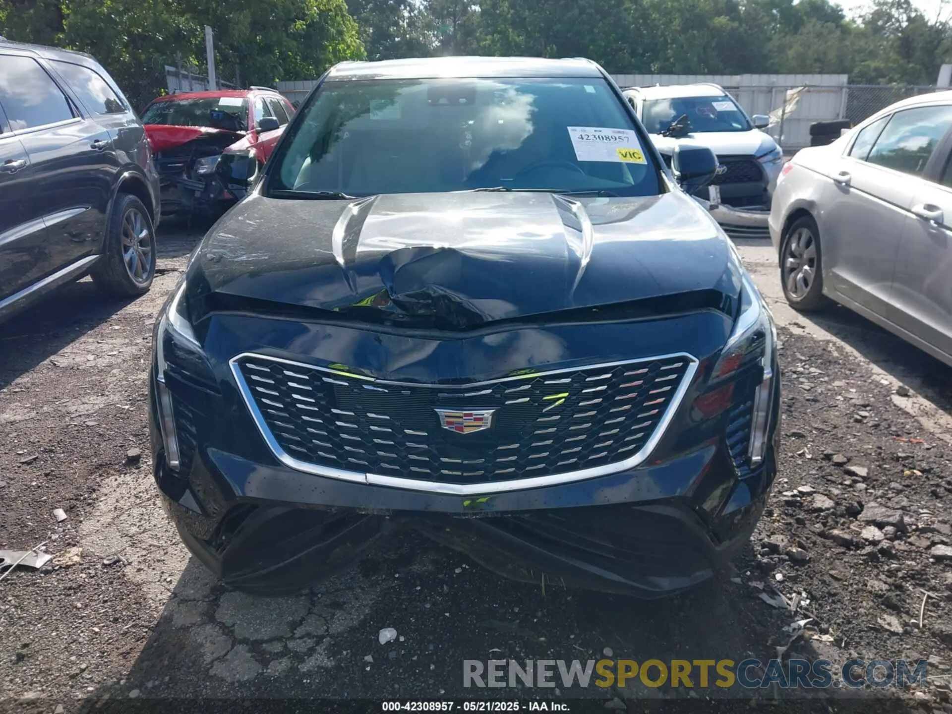 12 Photograph of a damaged car 1GYAZAR48NF162799 CADILLAC XT4 2022