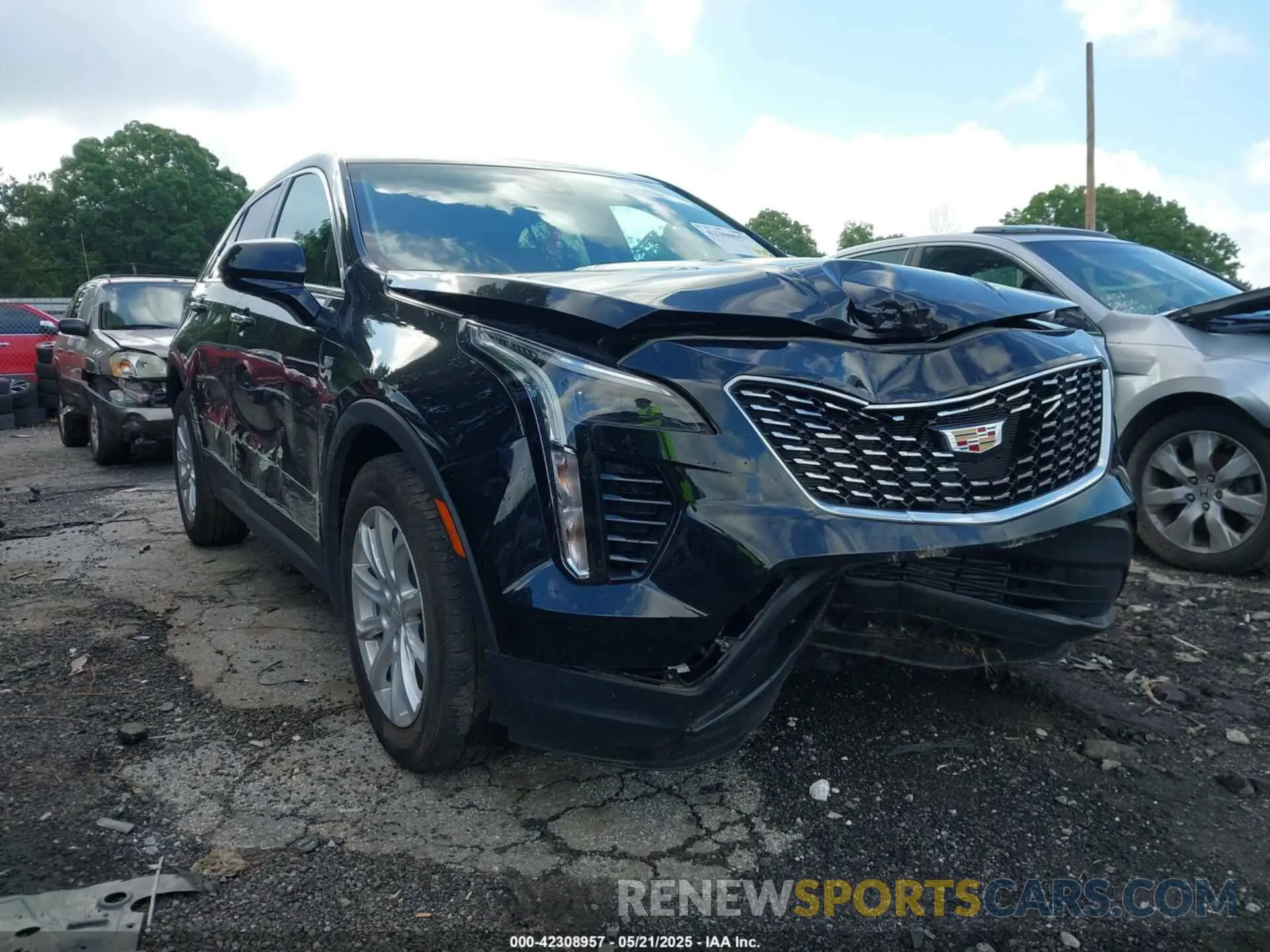 6 Photograph of a damaged car 1GYAZAR48NF162799 CADILLAC XT4 2022