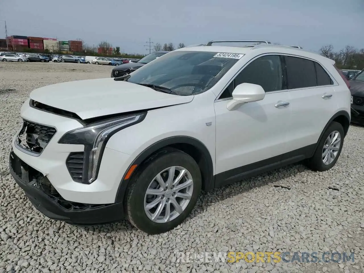 1 Photograph of a damaged car 1GYFZBR47NF114805 CADILLAC XT4 2022